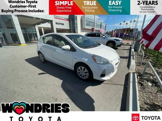 TOYOTA PRIUS C 2012 JTDKDTB35C1026274 image